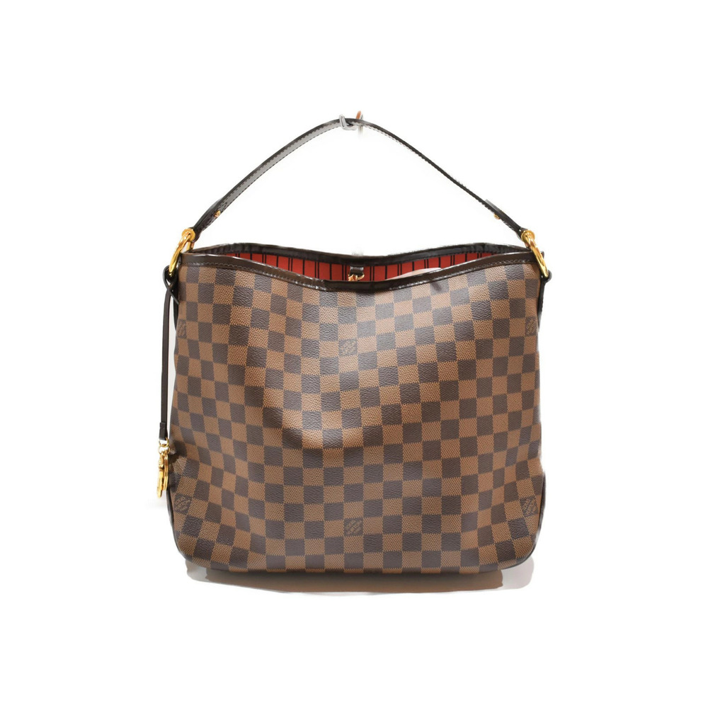 LOUIS VUITTON Delightful Damier Red Canvas Handbag Bag